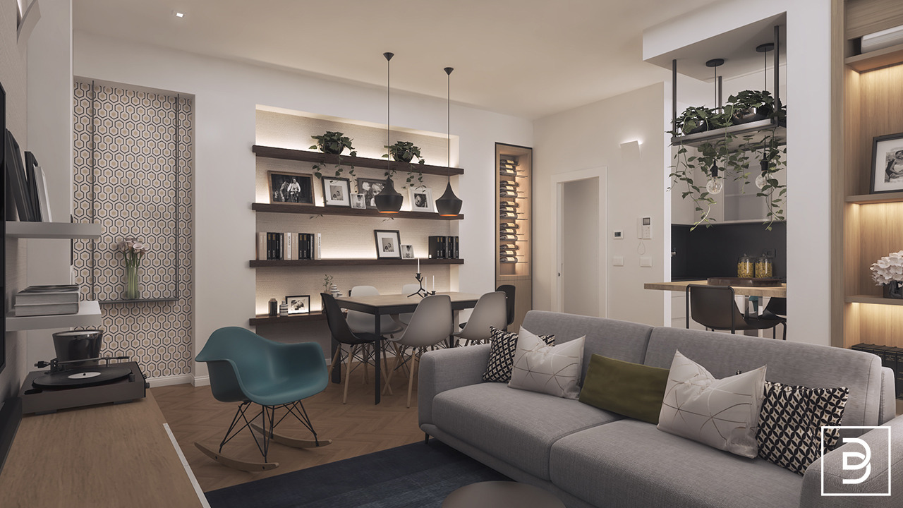 2018 年完成的 APT 1 公寓室内设计-4