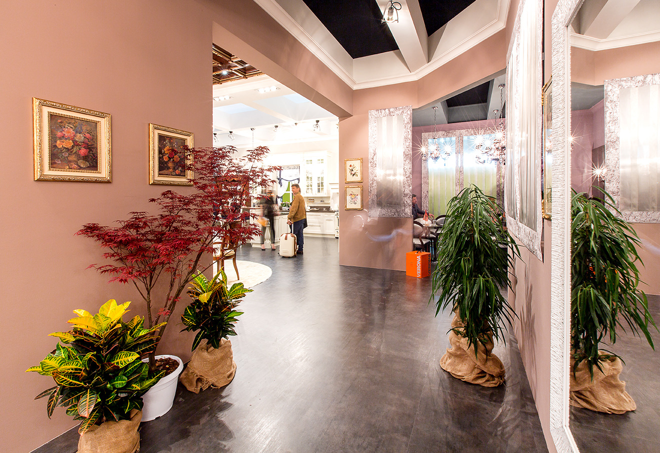 米兰国际家具展上的 VERONA MOBILI 展位设计-17