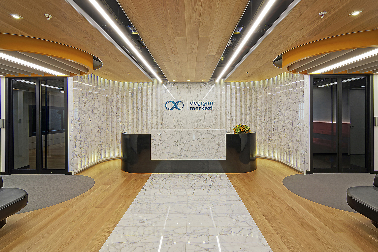 Degisim Merkezi 总部室内设计 | 现代与古典的完美融合-0