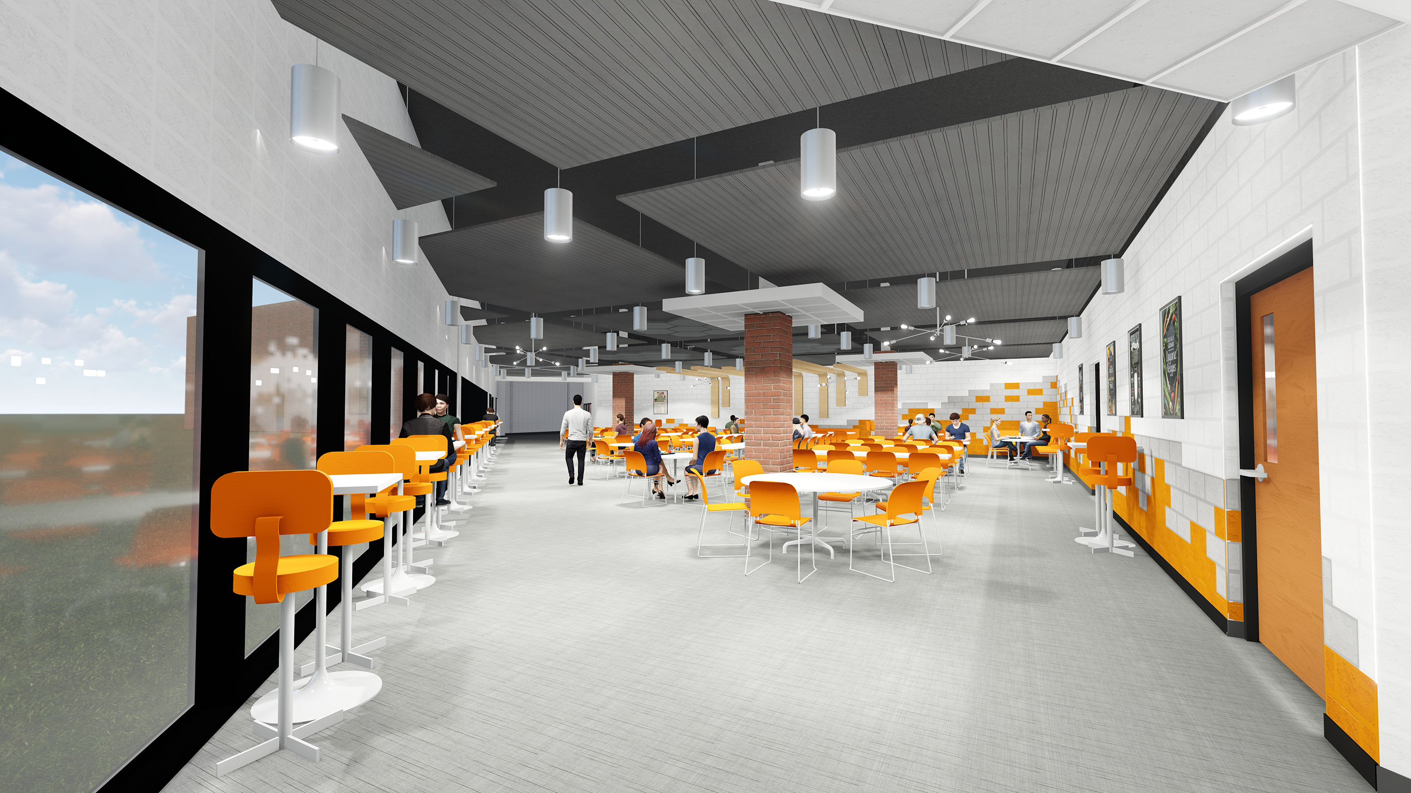 High School Cafeteria Concept Design-2