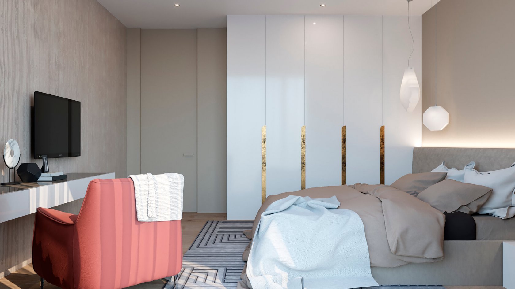 阿塞拜疆巴库公寓 | 简约现代，温馨宜居-8