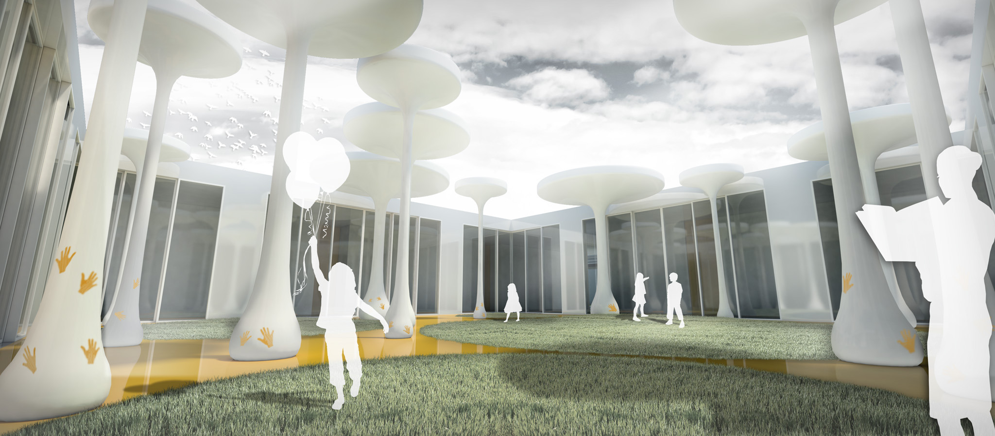 Berlingo 小学新校园设计 | 安全舒适的室内外学习空间-17