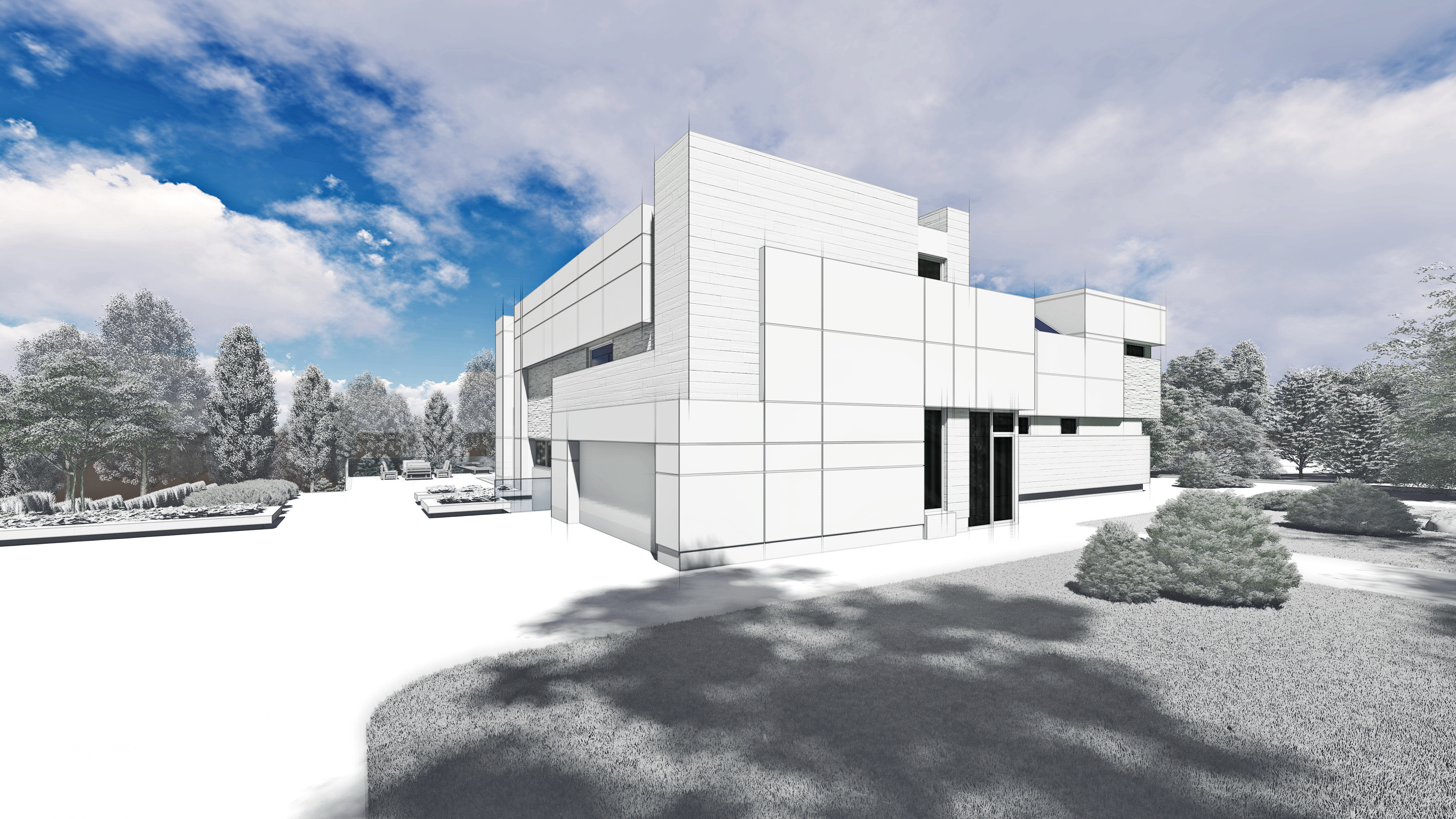 2018 年启动的摩尔多瓦郊区住宅设计-25