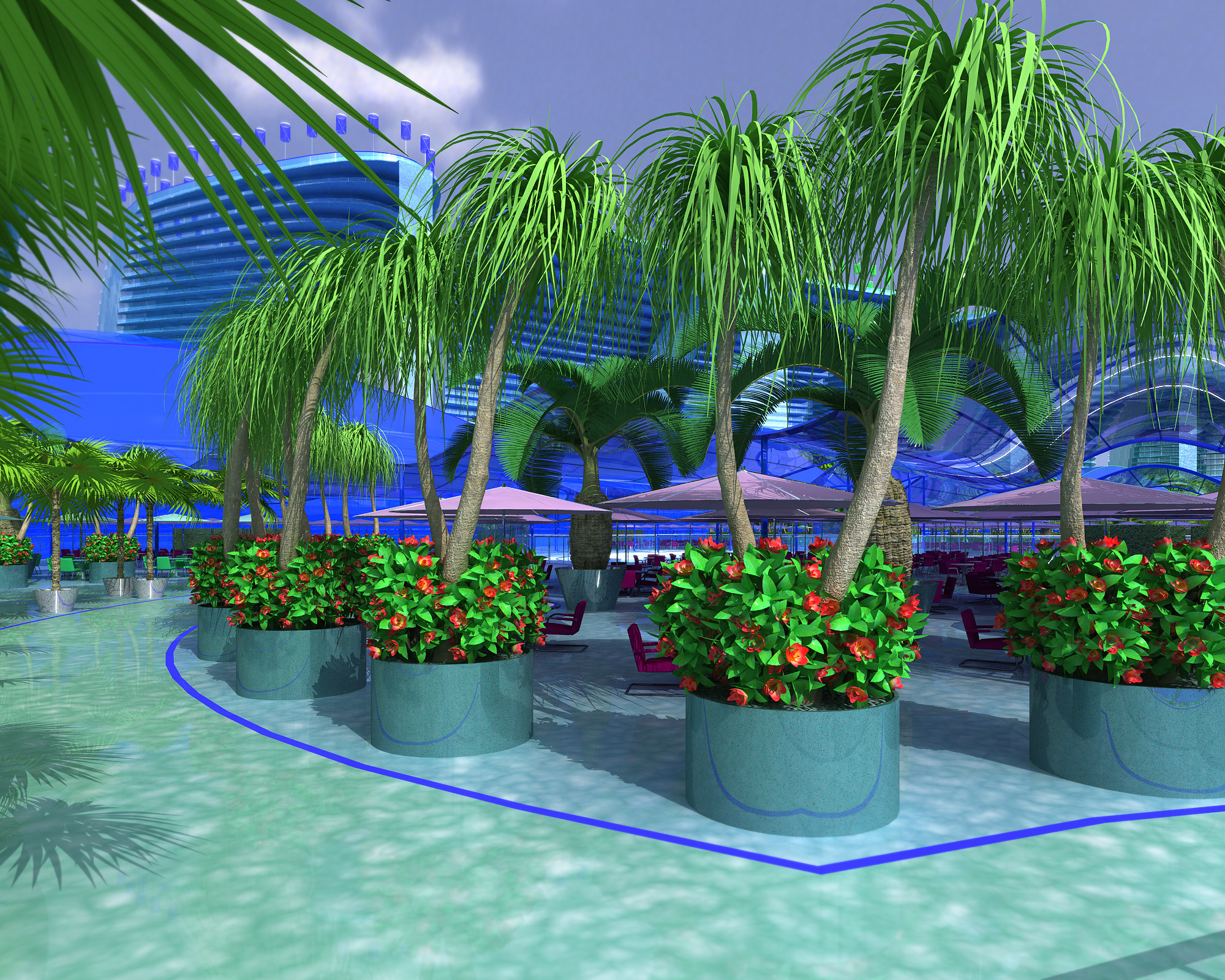 梦幻体育场度假村-54