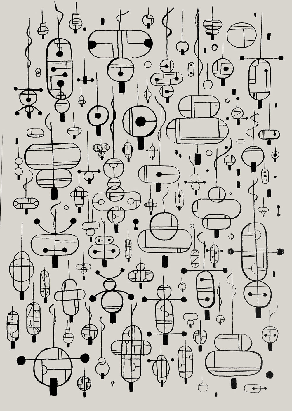 线与点的艺术 | 巴塞罗那设计工作室的创意吊灯-18