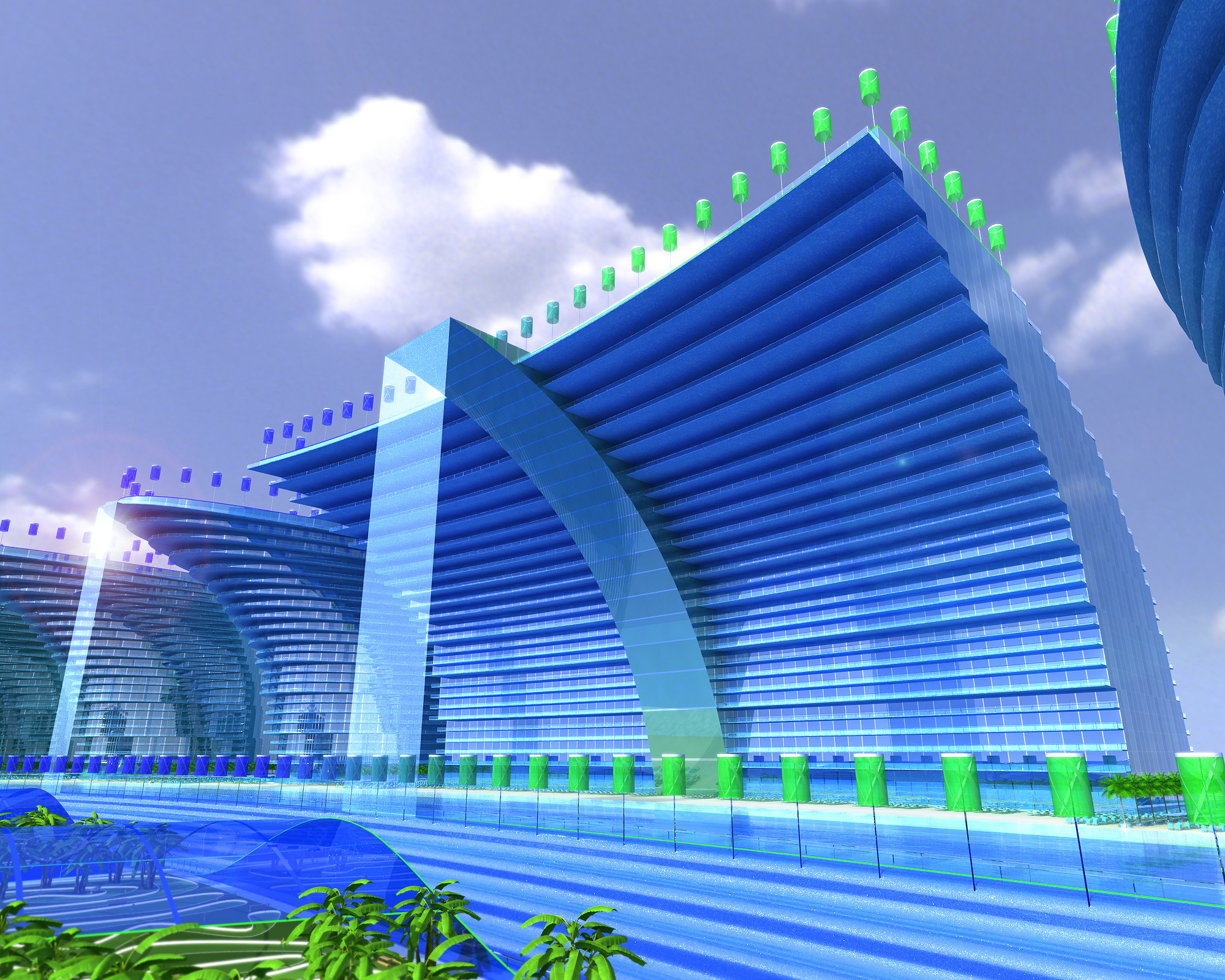 梦幻体育场度假村-80