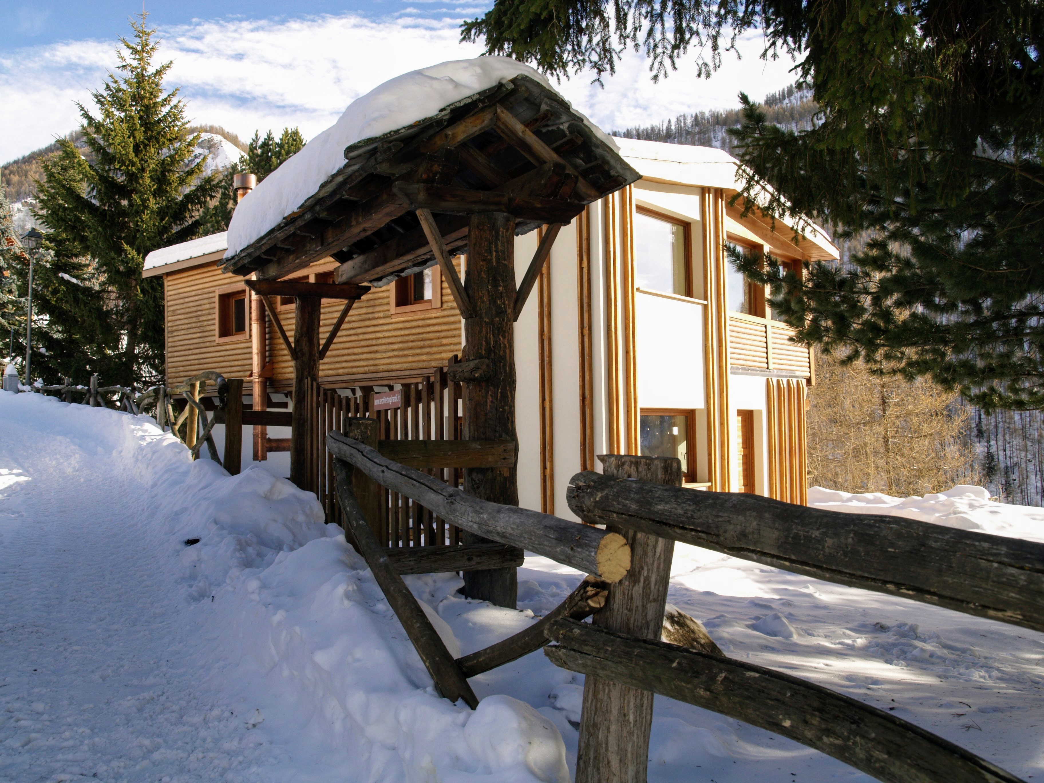 山间木屋的现代复兴-41