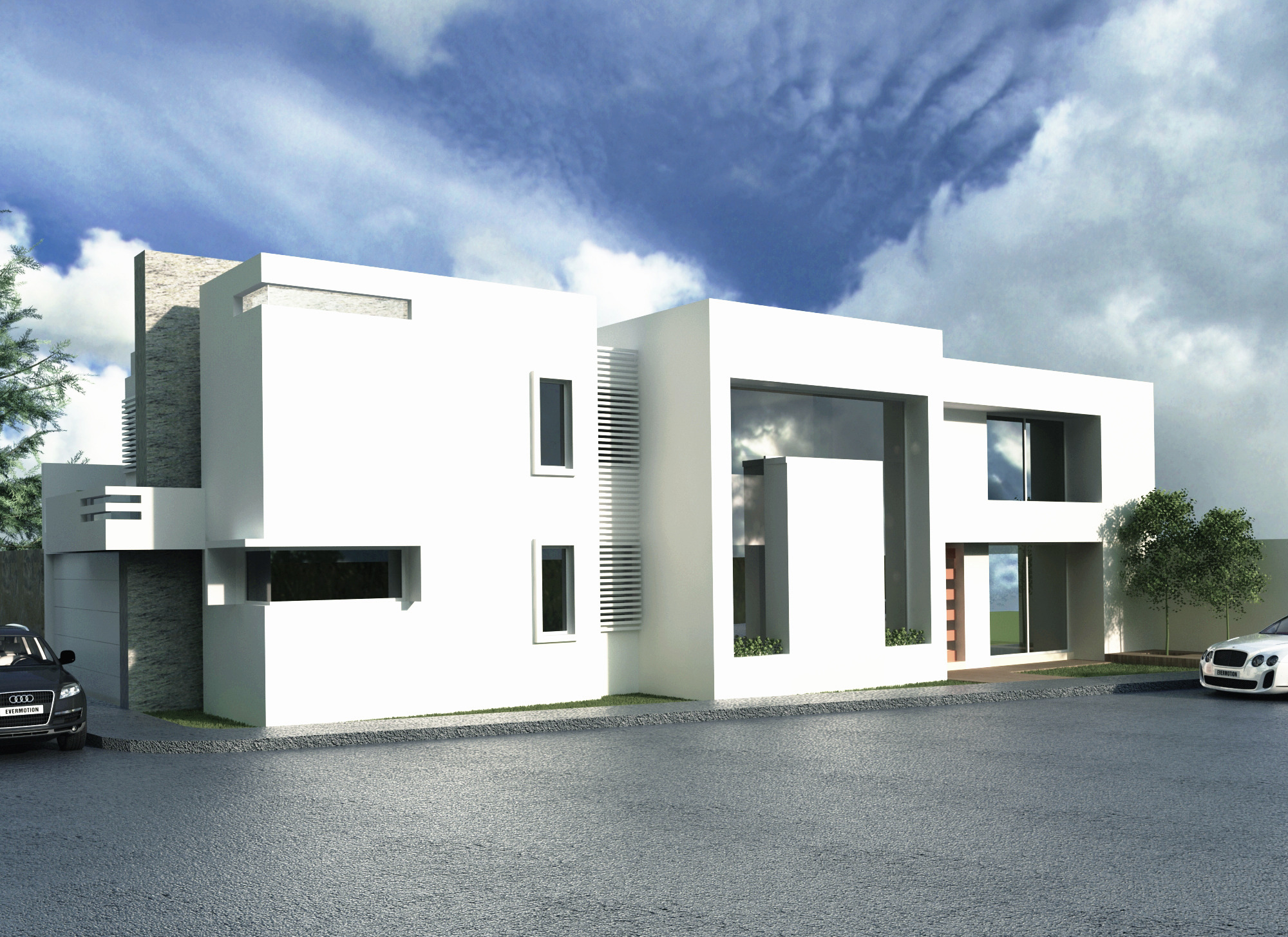 墨西哥风情独栋住宅设计-15