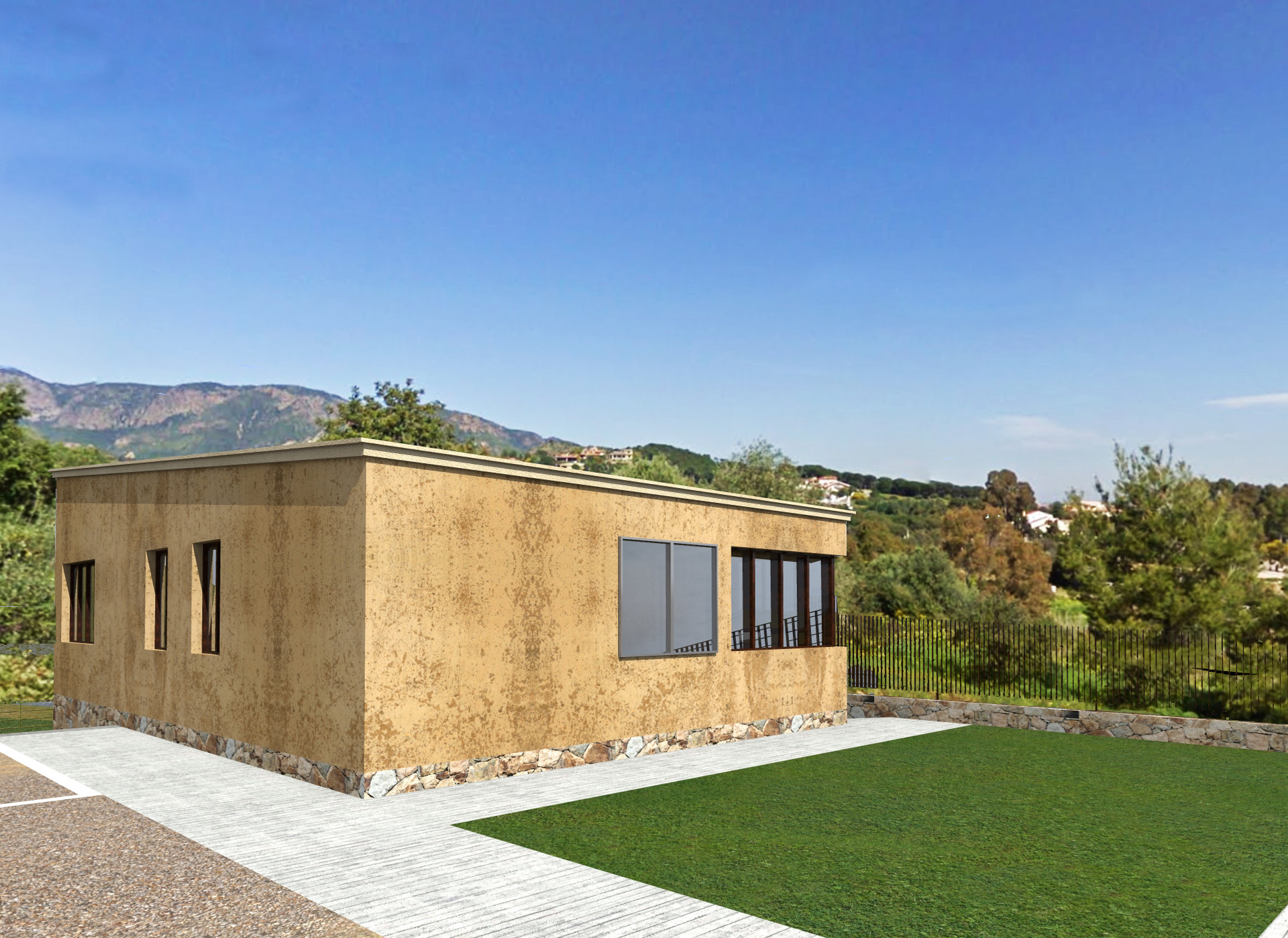 保护 Poggio dei Pini 大坝的景观规划-6