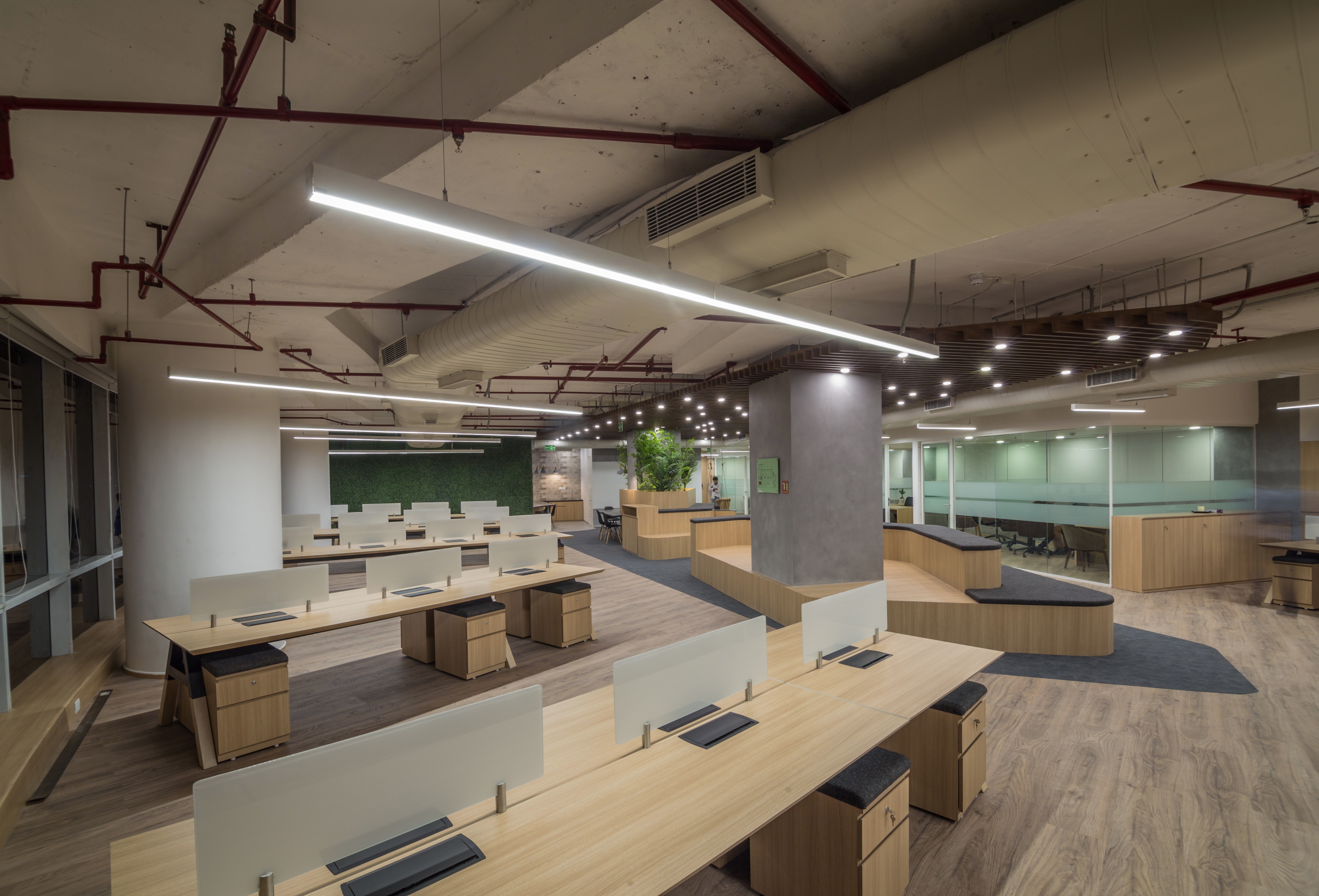 2017 年完成的印度 Nomura 研究机构室内设计案例-9