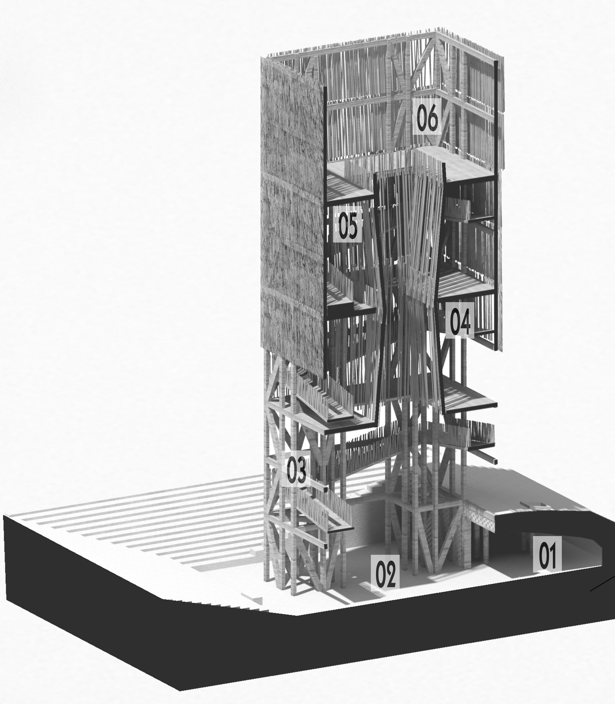 神圣建筑的哲学思考 · Kaira Looro 竞赛作品解读-13