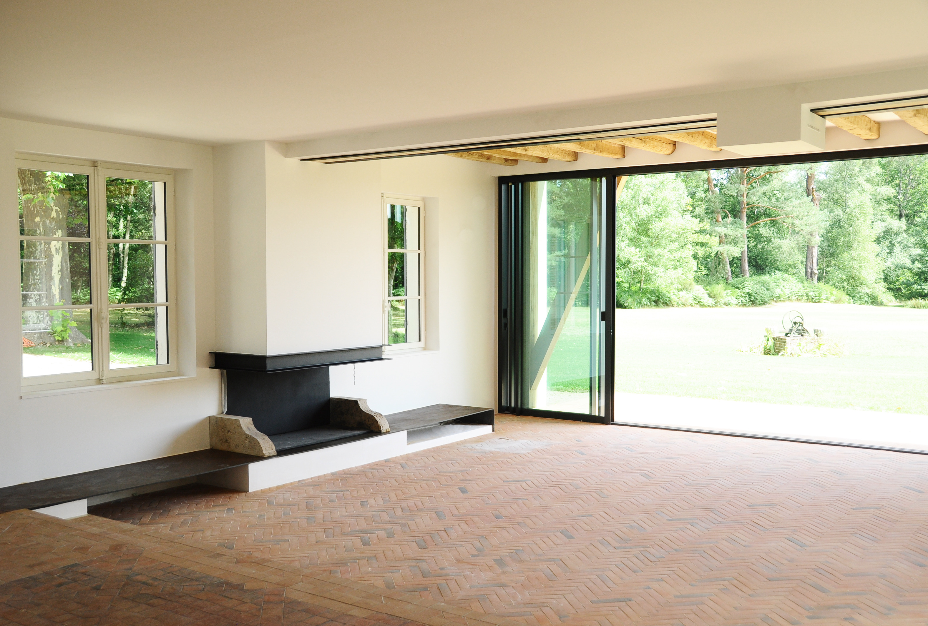 湖边猎屋的现代改造-4