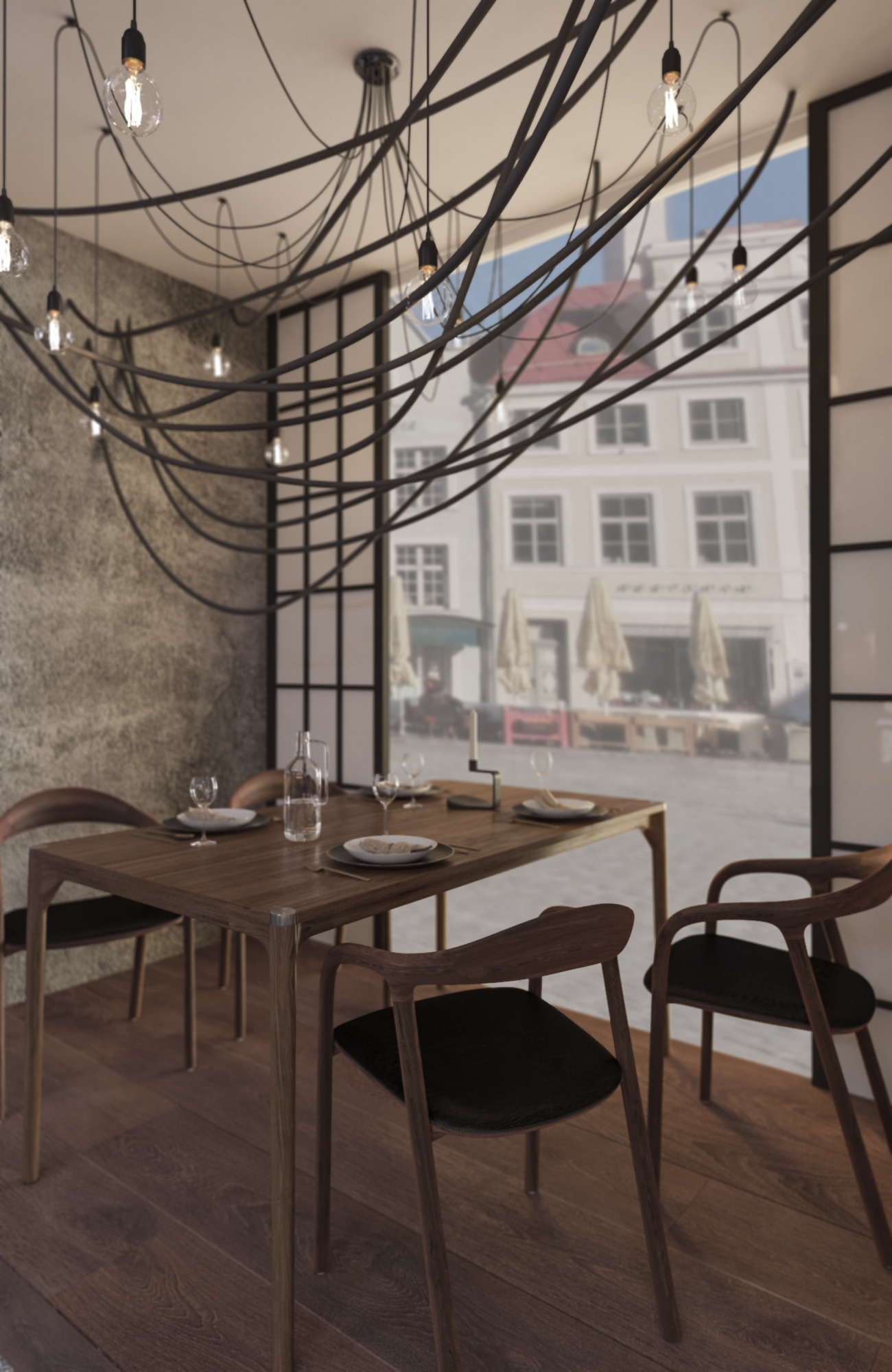 2017 年日本料理餐厅室内设计案例解析-4