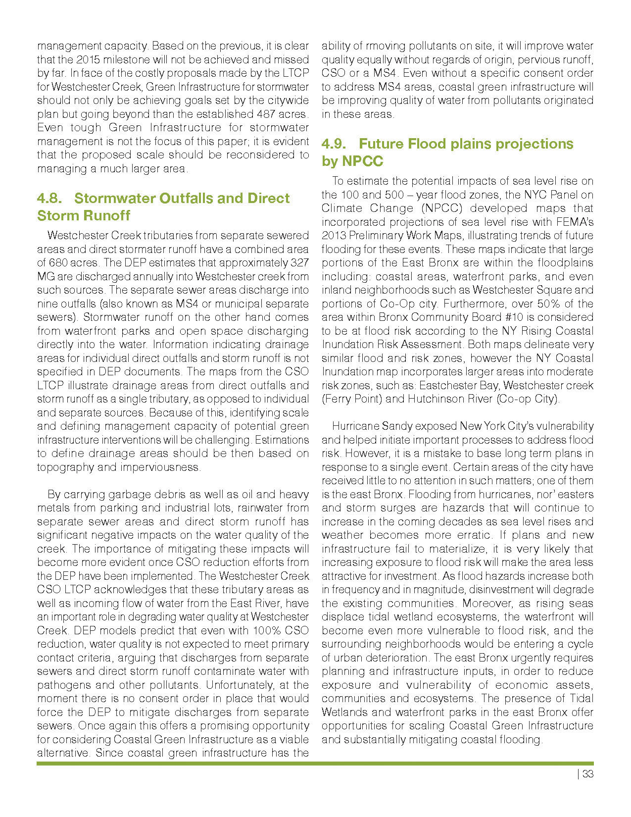 绿色海岸基础设施 · 改善西切斯特溪水质的方案-27