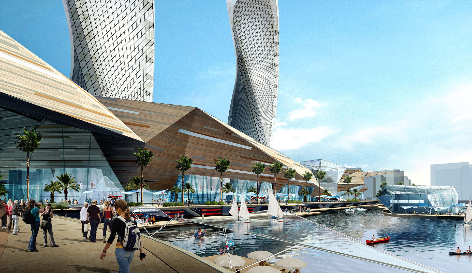 新加坡滨海湾综合度假村设计大赛-1