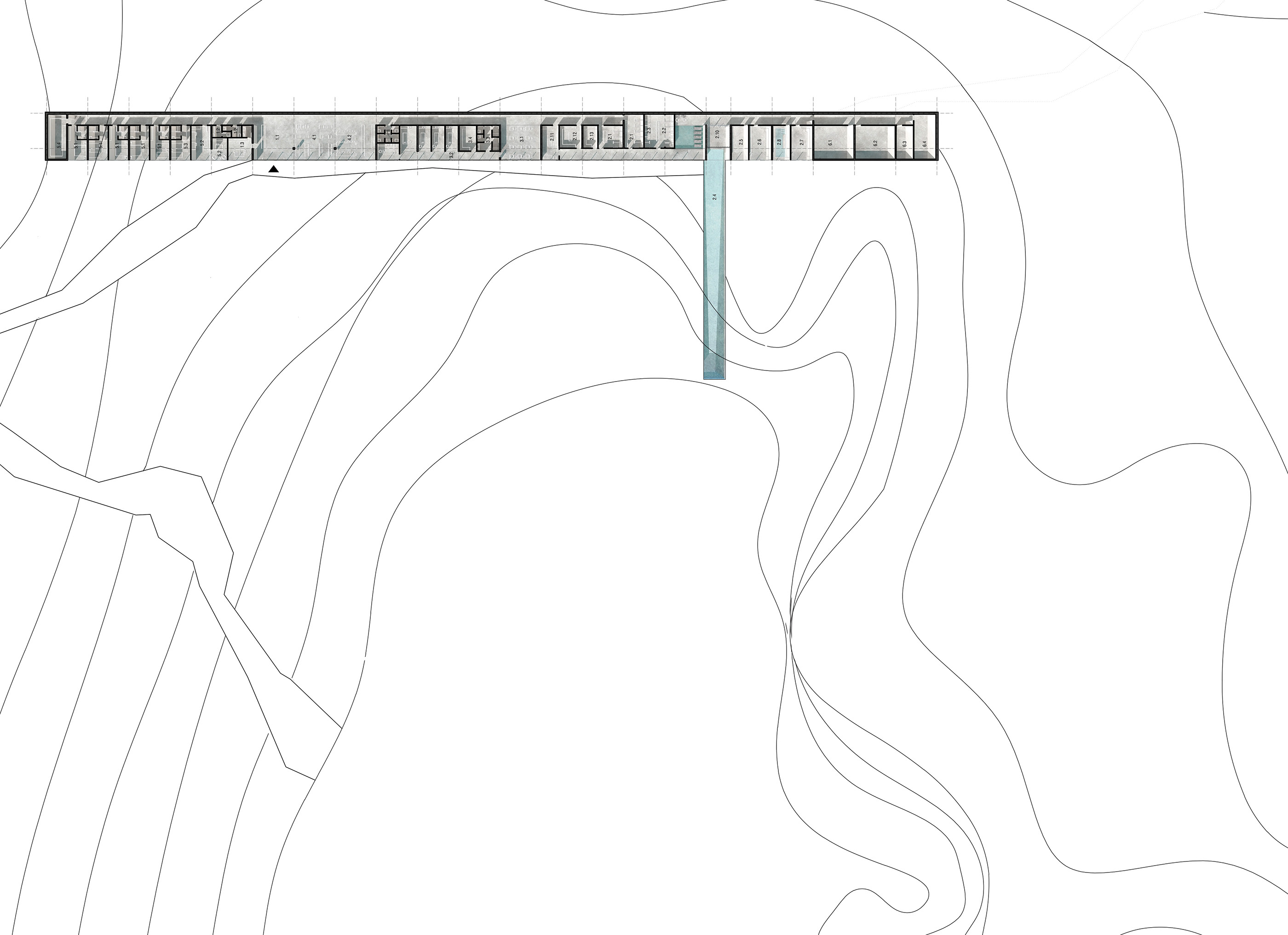 地形融入的自然 SPA 设计-4