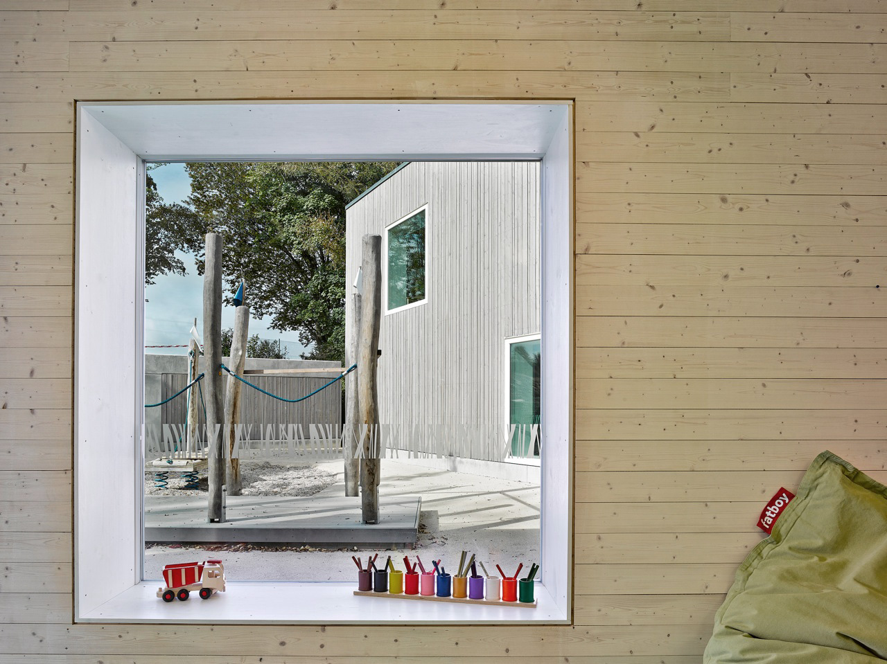 森林中的儿童村 | Freising 幼儿园设计-10