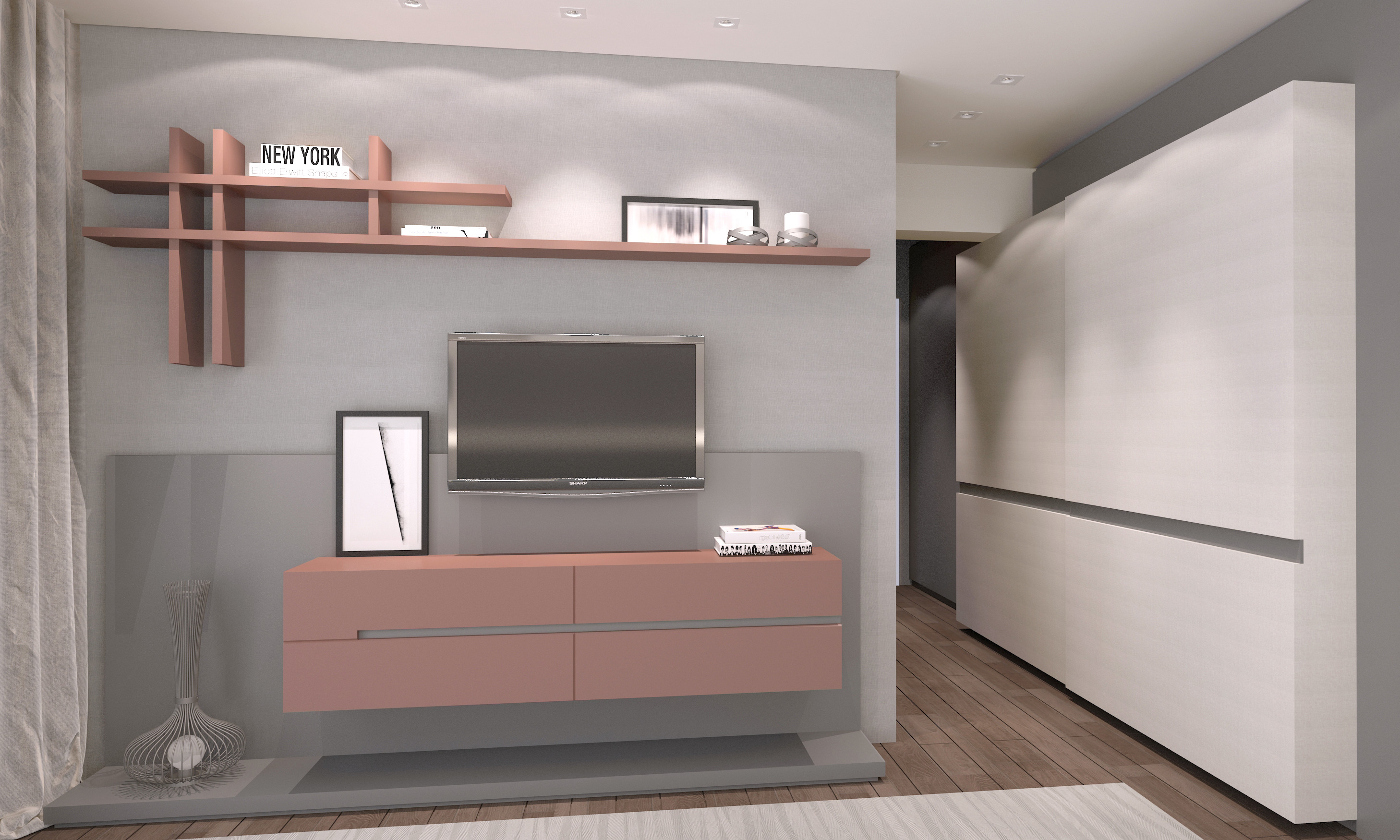 2017 年完成的 R|G 公寓室内设计-13