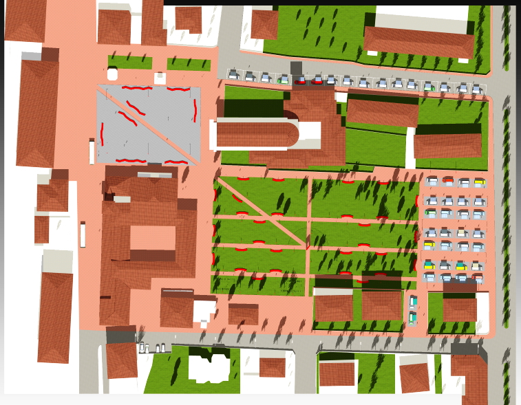 意大利 San Lazzaro di Savena 广场更新设计-2