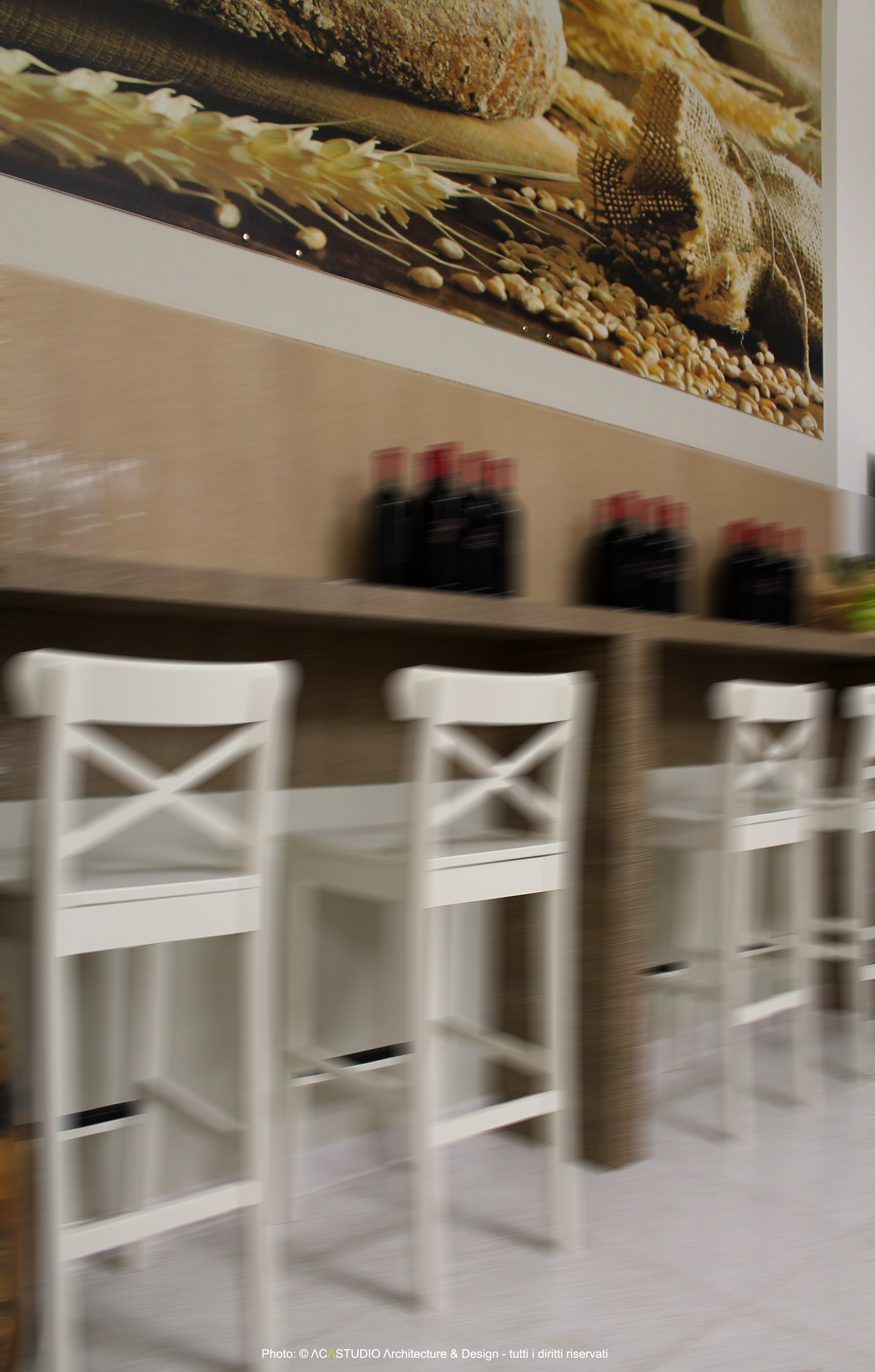 "味道之谷"面包店 | 全流程生产展示的室内设计-21