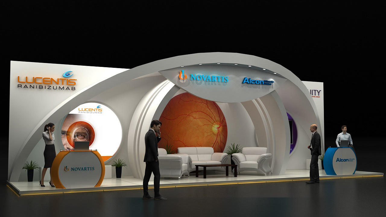 诺华·阿尔康展位-5