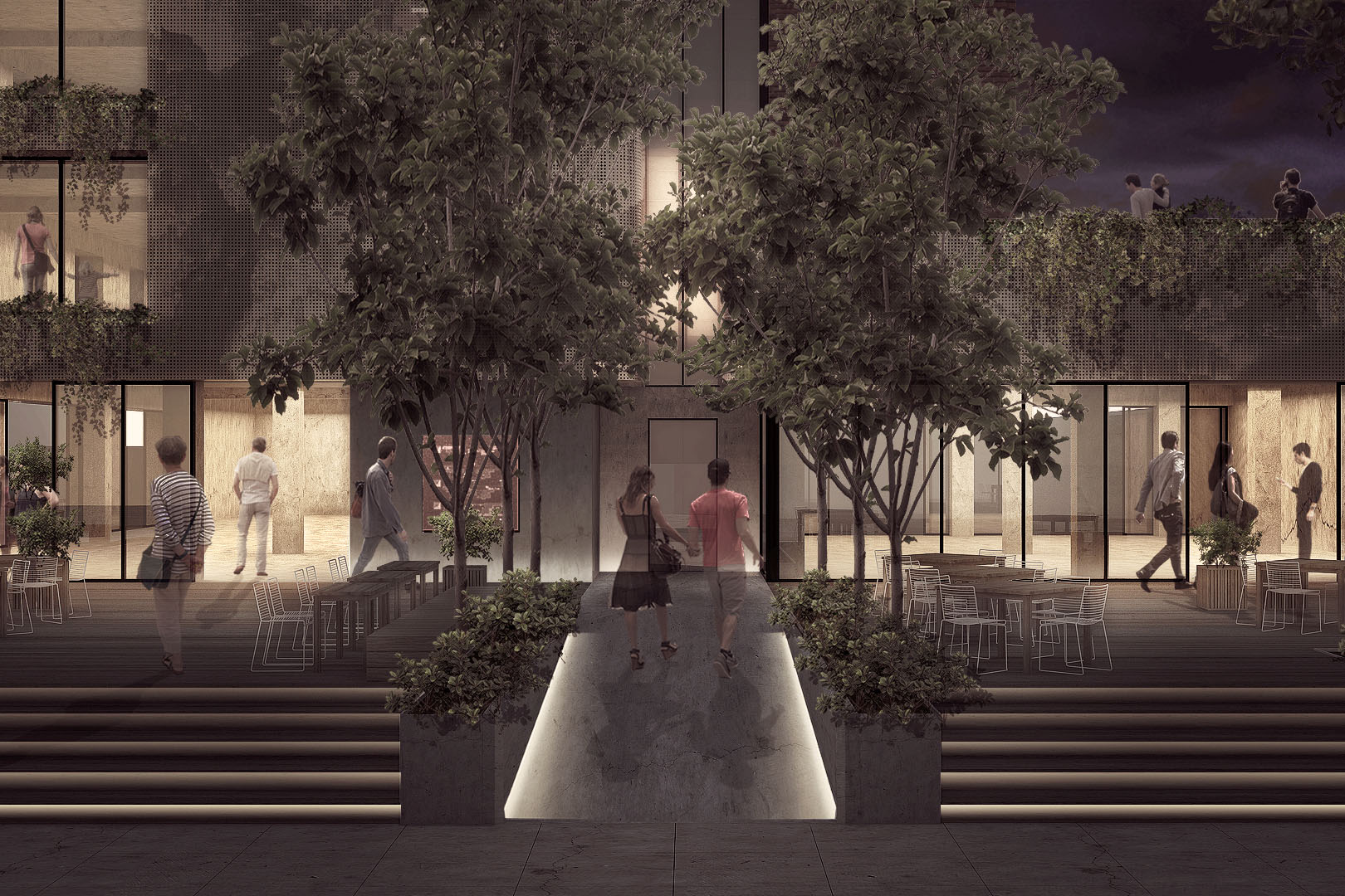 北京三里屯新食代建筑 · 钢之韵-12