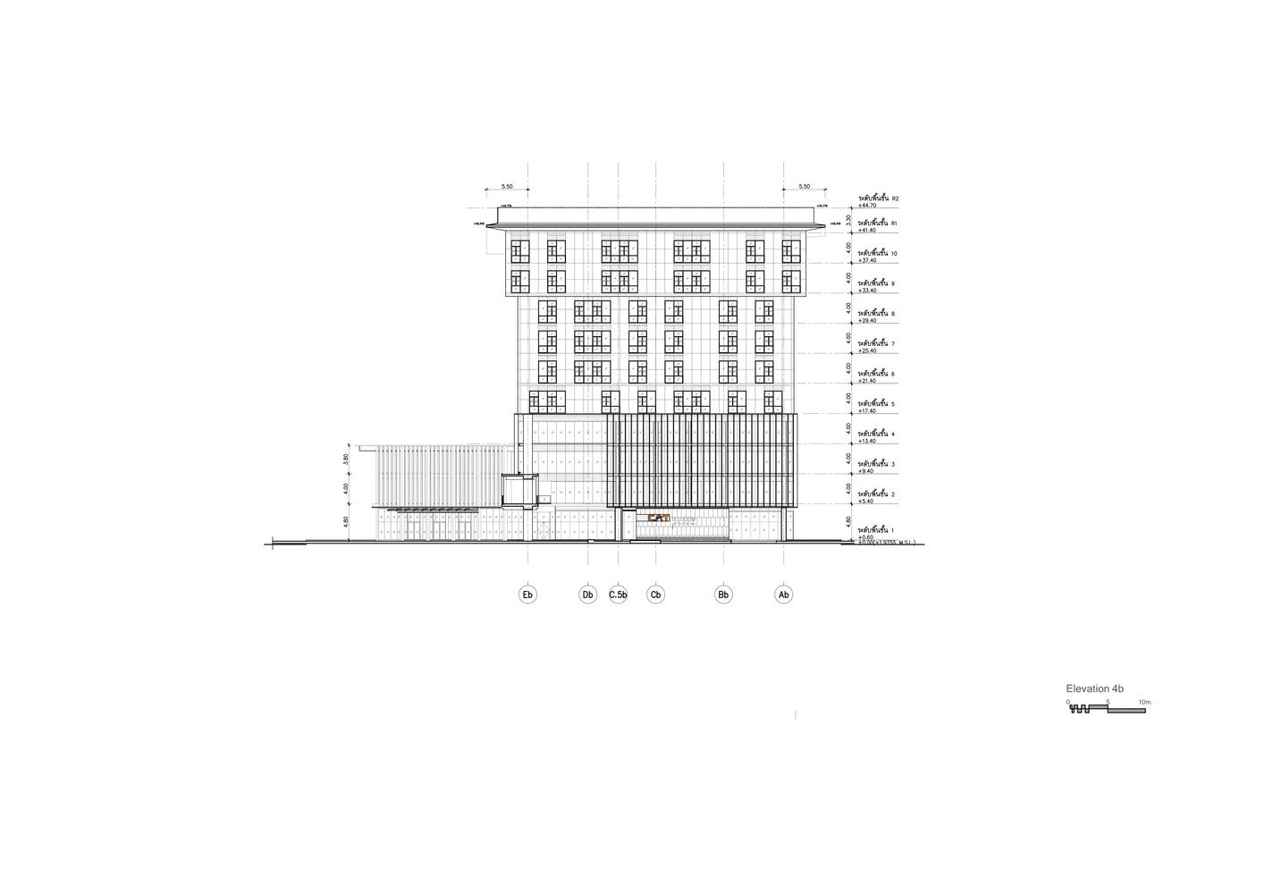 泰国 CAT 电信总部大楼,功能与美学的和谐统一-55