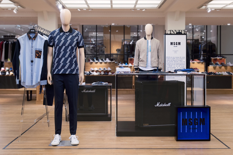MSGM · SOUNDBOX · 巴黎乐蓬马歇百货商业空间设计-7