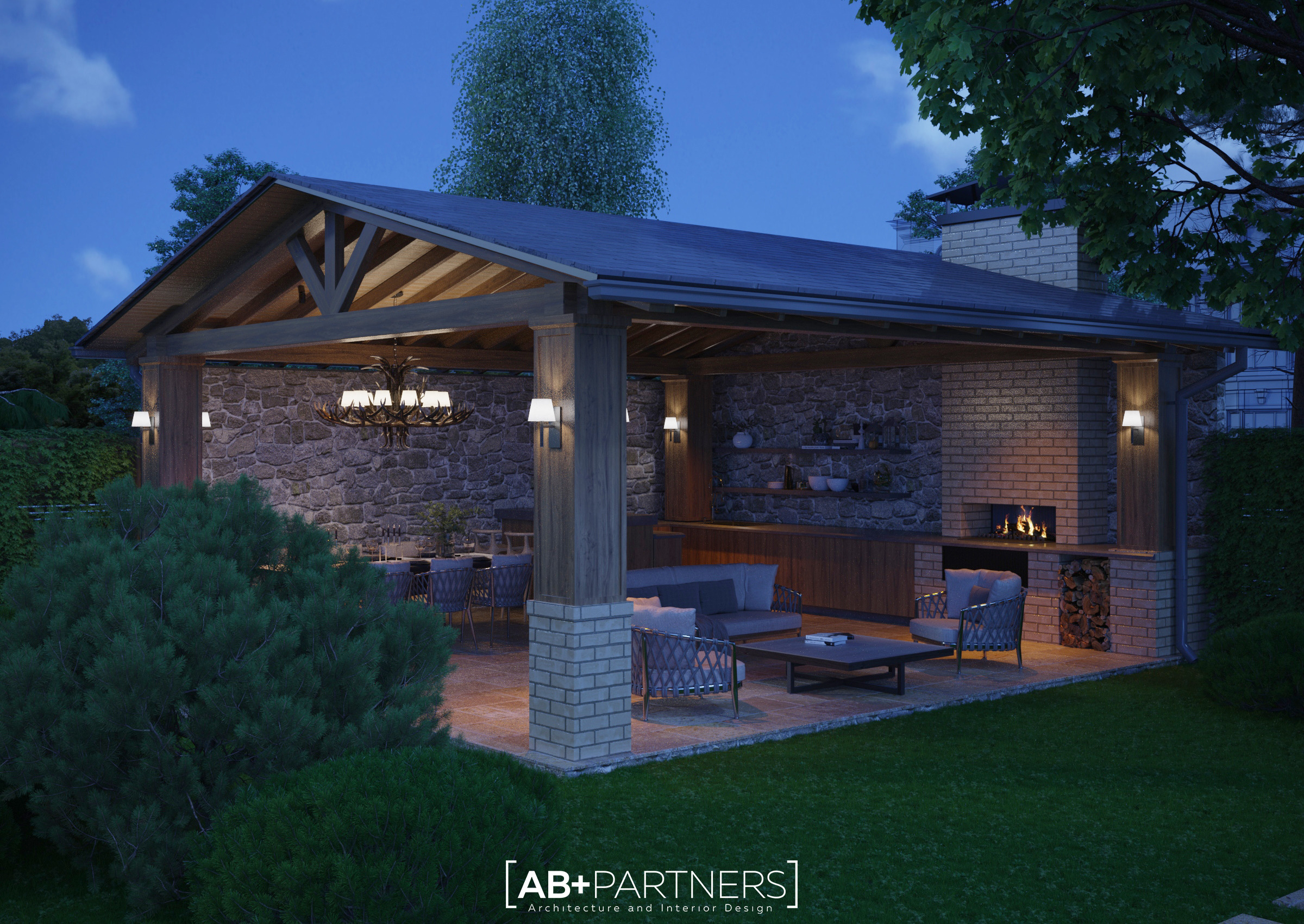 伦敦豪华别墅现代奢华室内设计-107