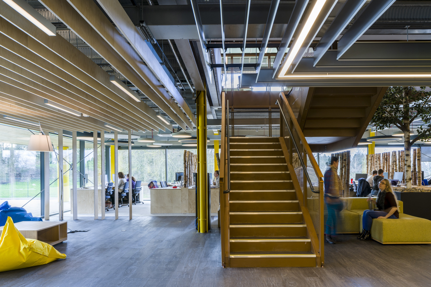 数码时代的工作场所 | 假日额外休息区的“人本”设计-2