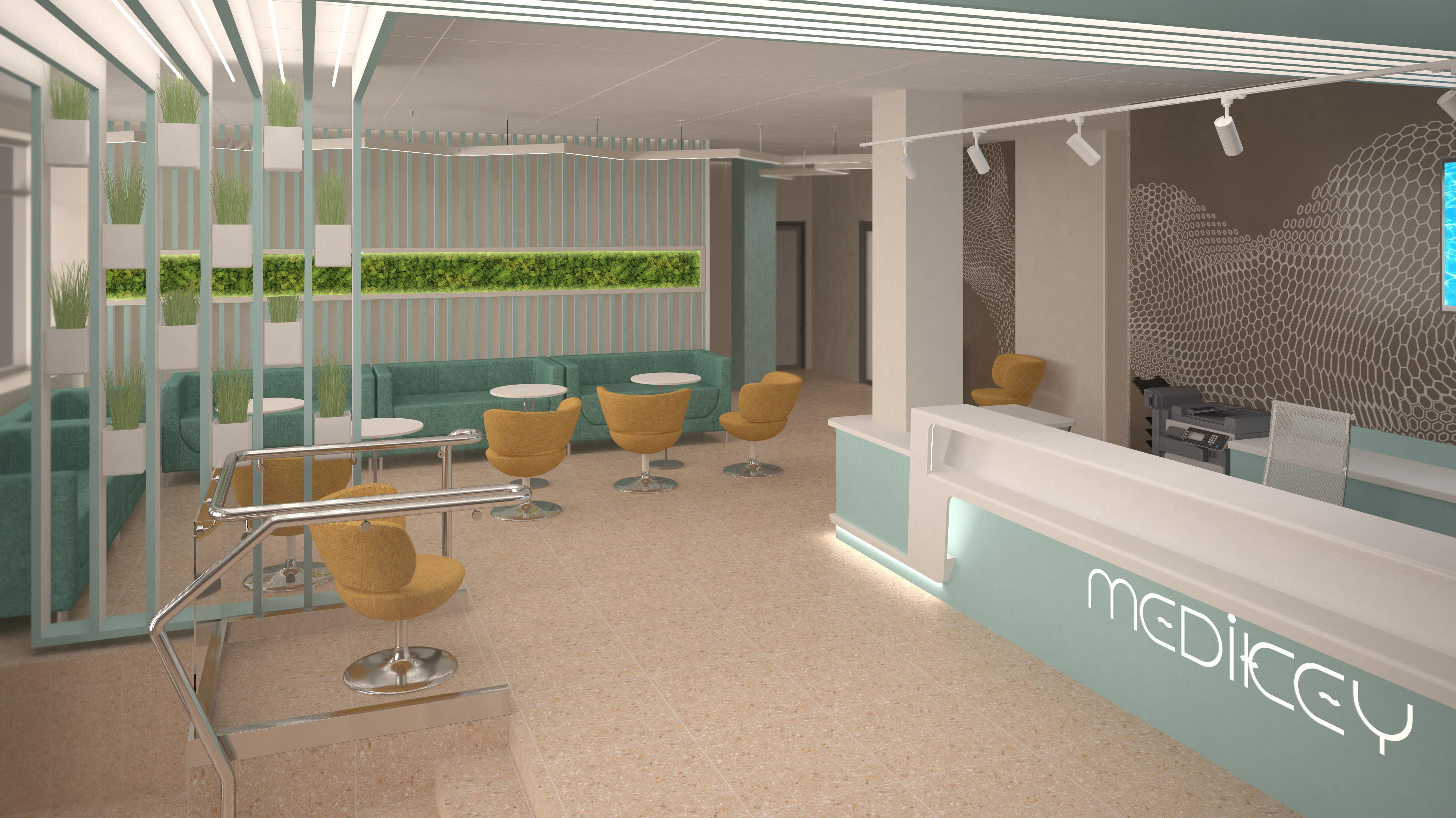 2019 年医疗诊所室内设计实例-3