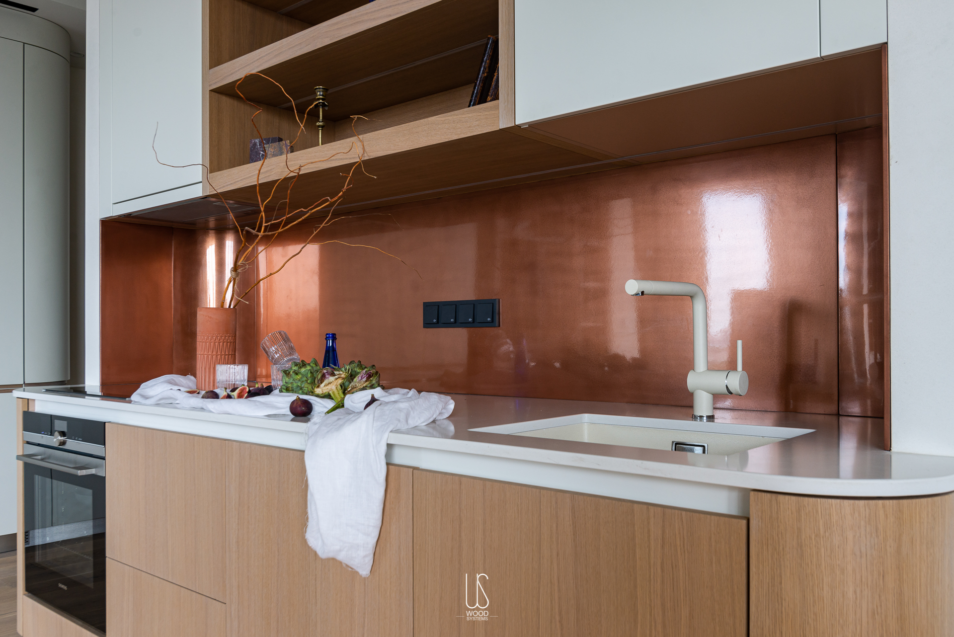 乌克兰基辅 WOODSystems 定制厨房"cu29"-9