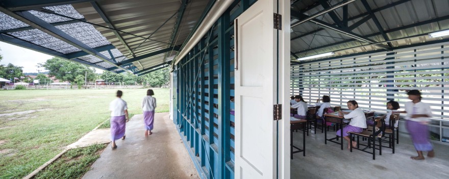 紧急救灾学校,抗击自然灾害的建筑设计-11