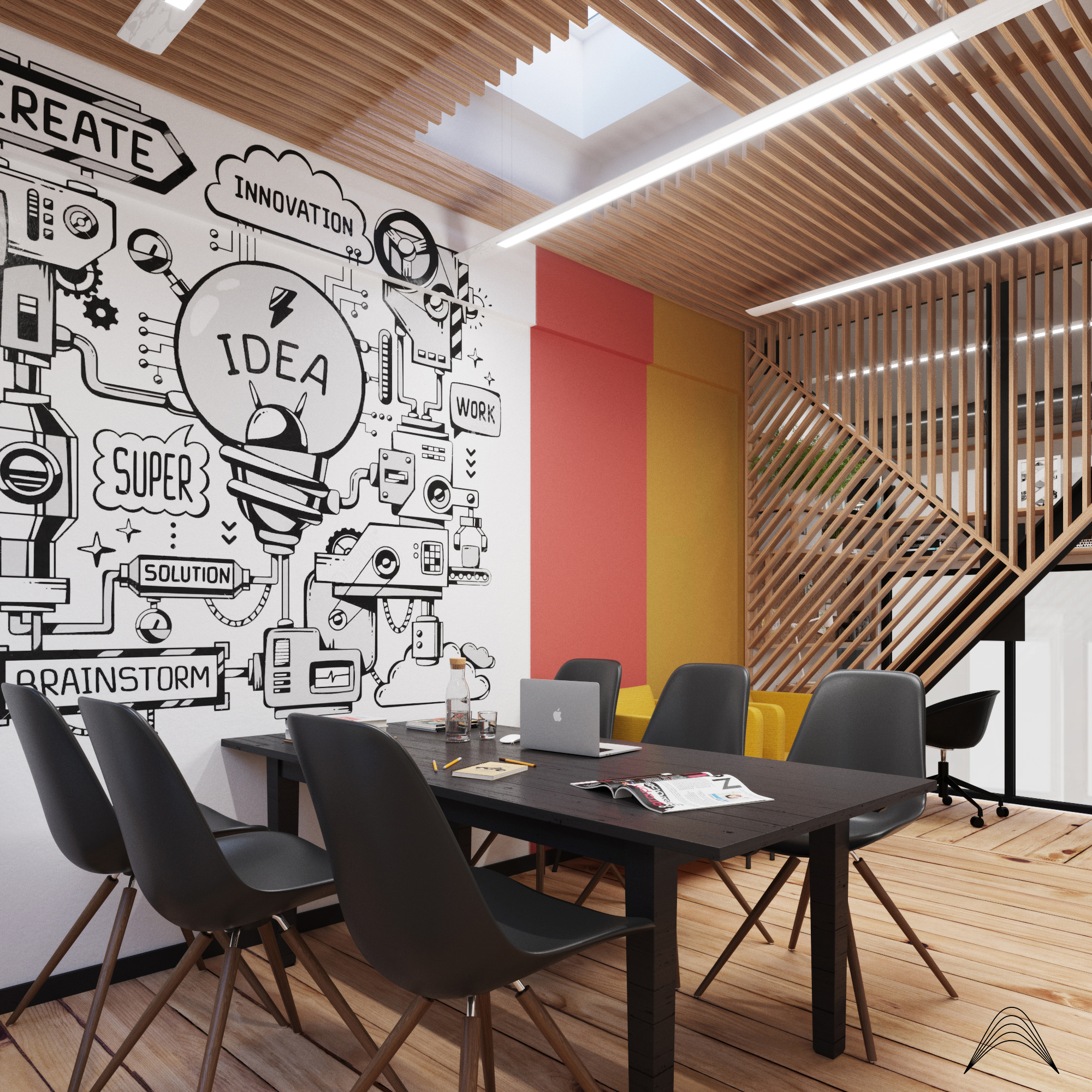 简约风格打造舒适创意空间-2