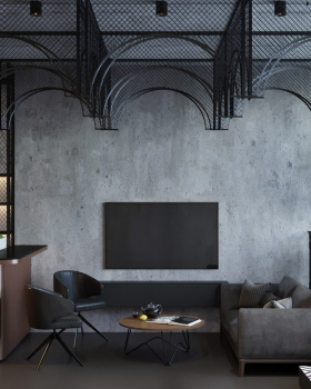 Interior design Barbershop