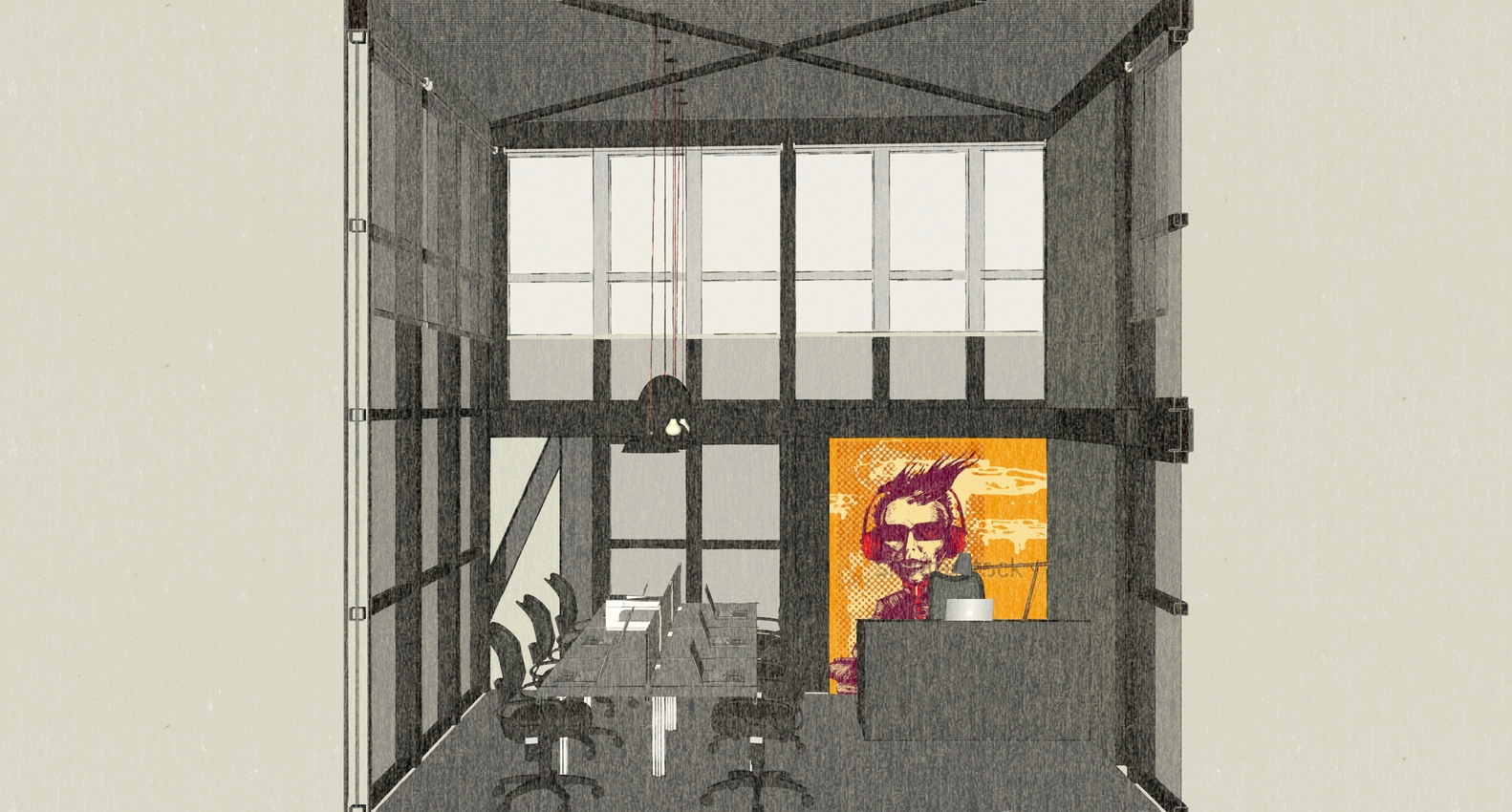 巴西圣保罗 Live Biz 工作室翻新设计-42