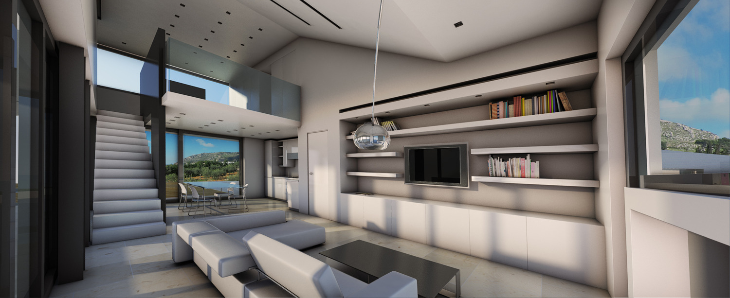 地中海风格住宅设计，内外空间交融对话-11