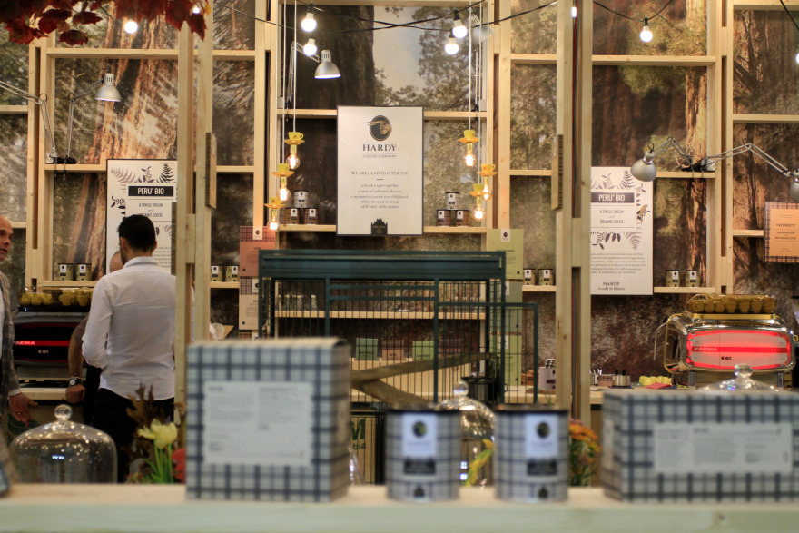 Hardy Coffee Company 2015 年展位设计-1