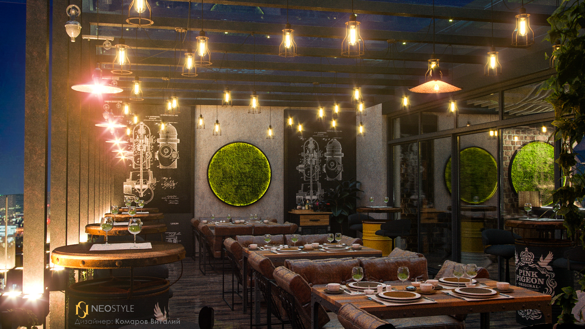 Speak easy bar design-7