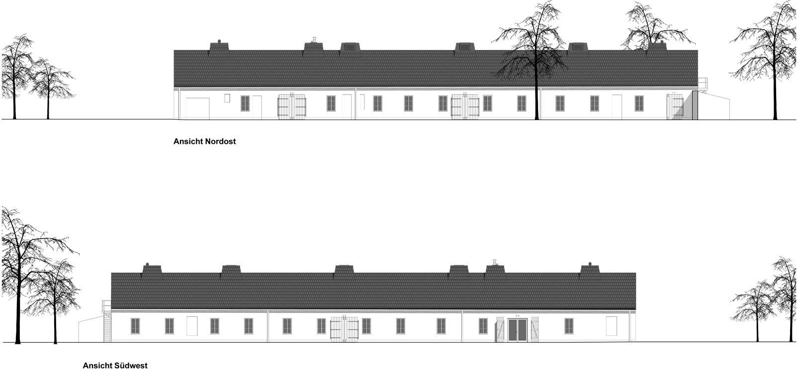 废弃奶牛场转型功能厅,历史与创新的完美结合-37
