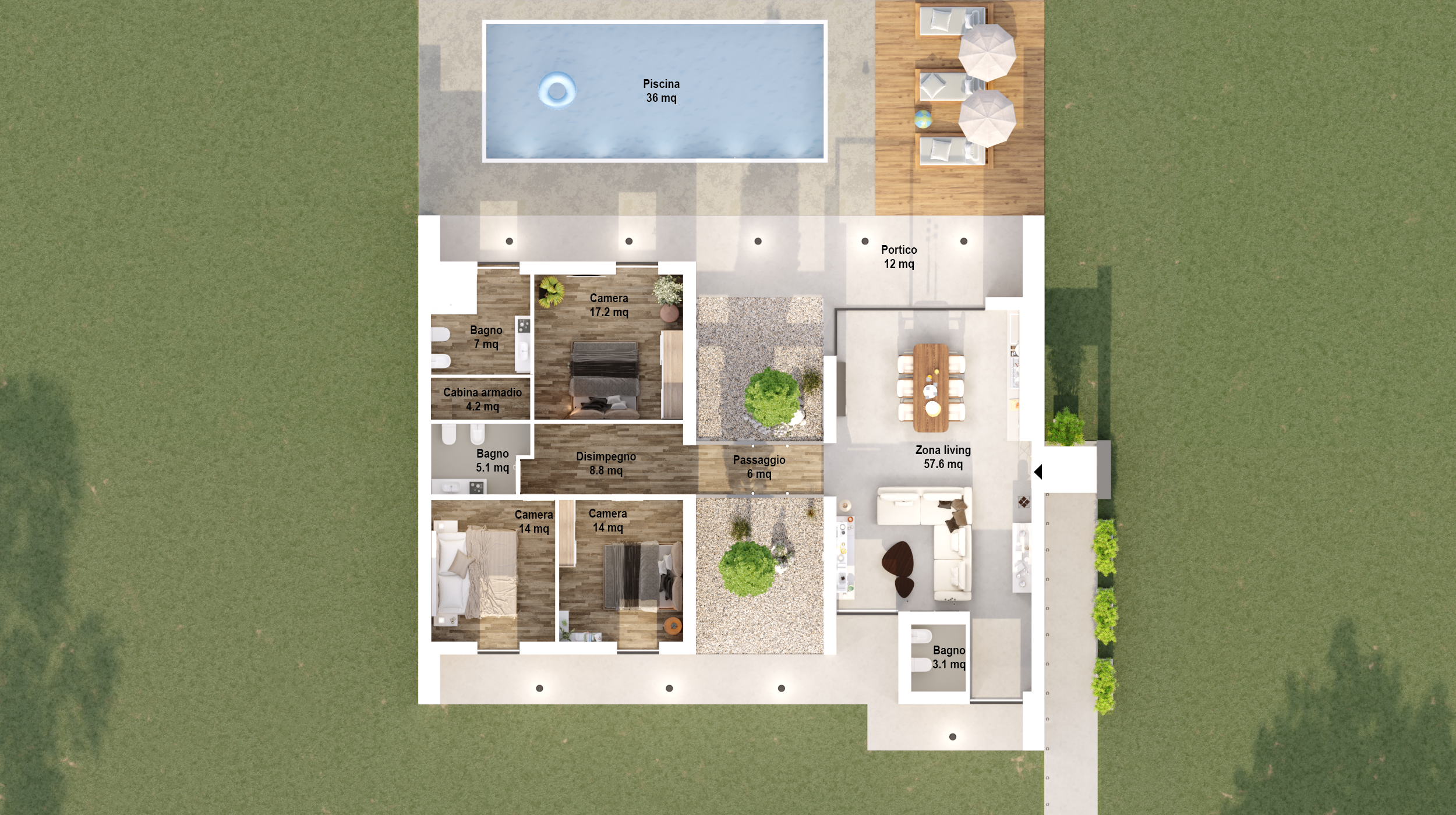 生态家园 | 现代环保别墅设计-8