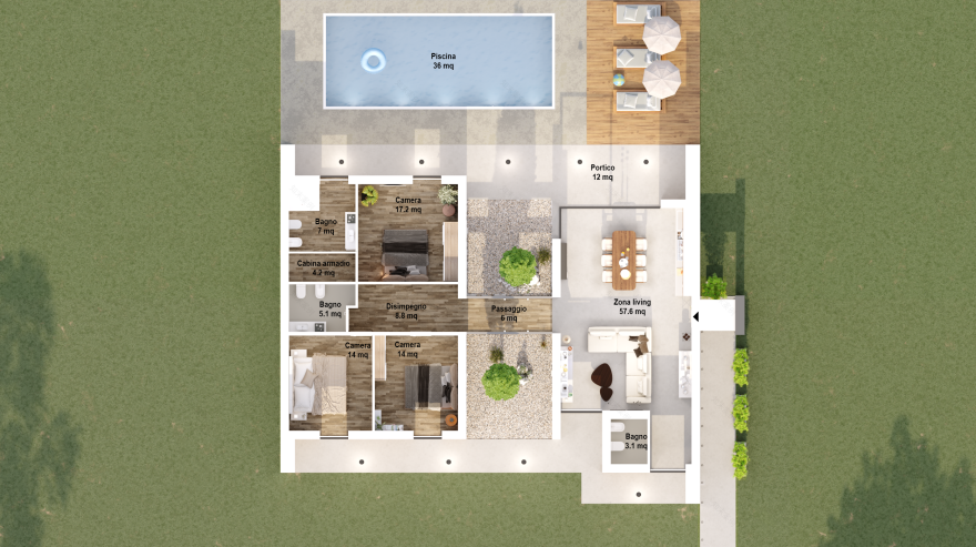 生态家园 | 现代环保别墅设计-8