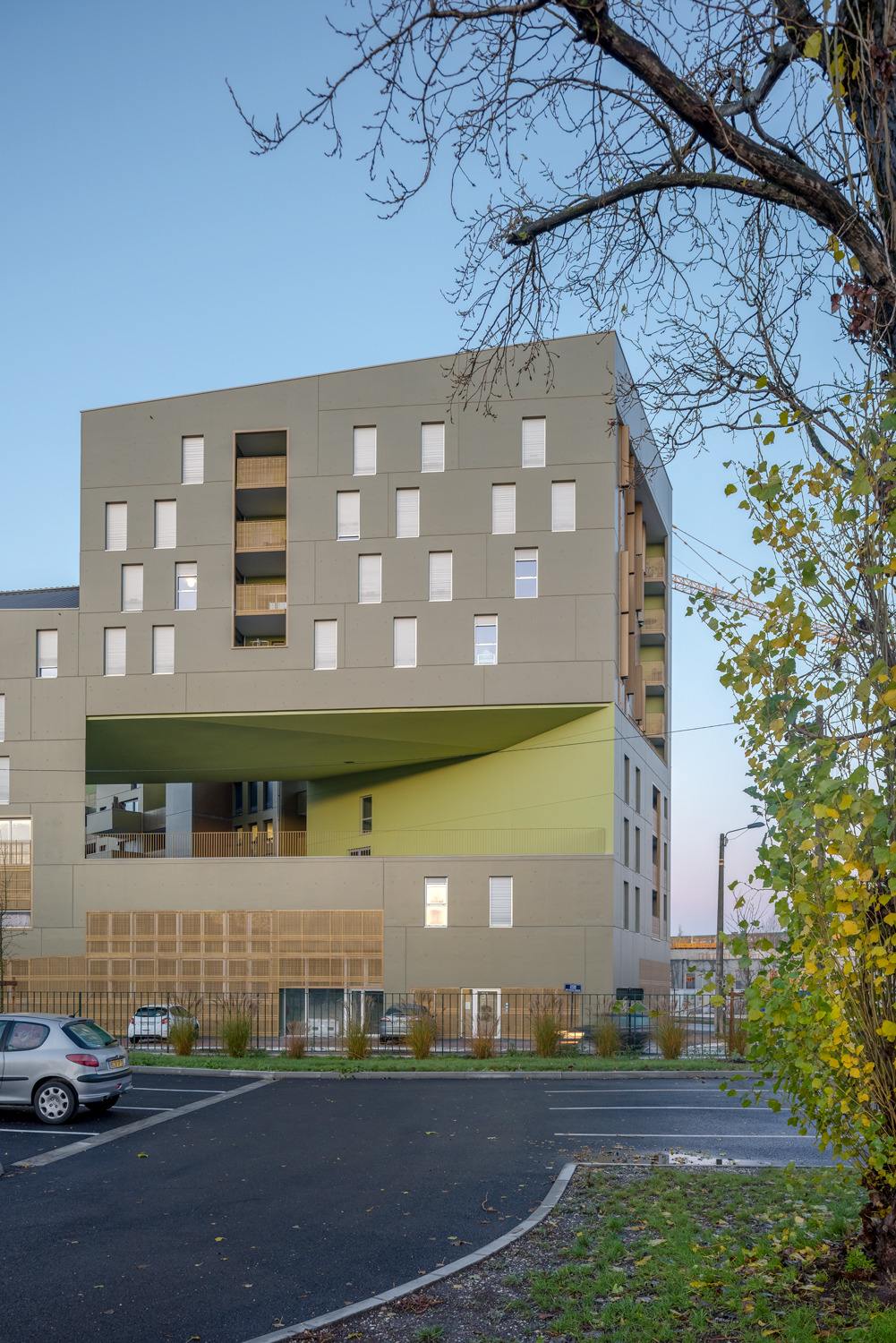 2017 年完成的波尔多 DOMOFrance 住宅区设计-12