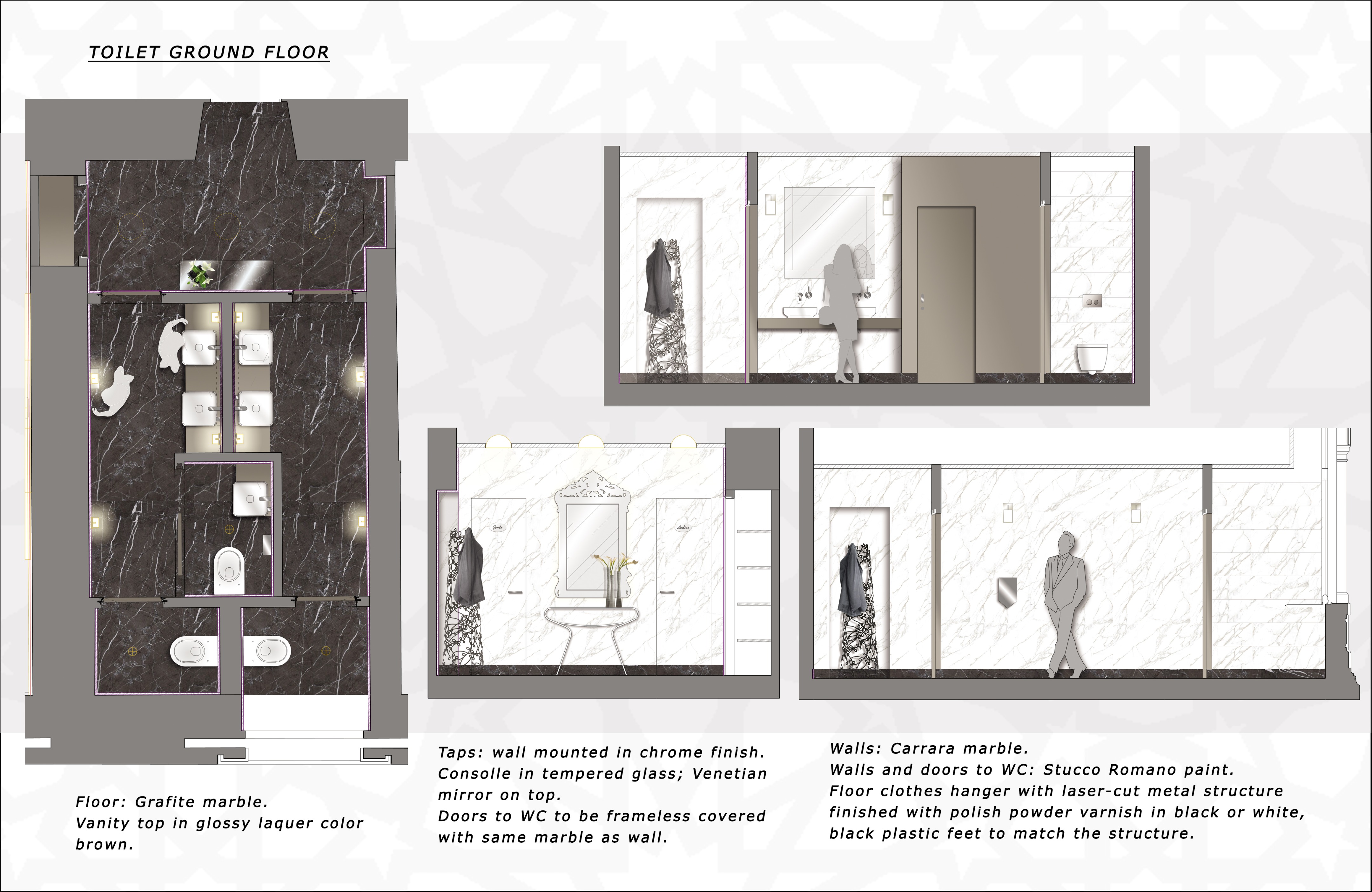 意大利罗马使馆别墅室内设计-31