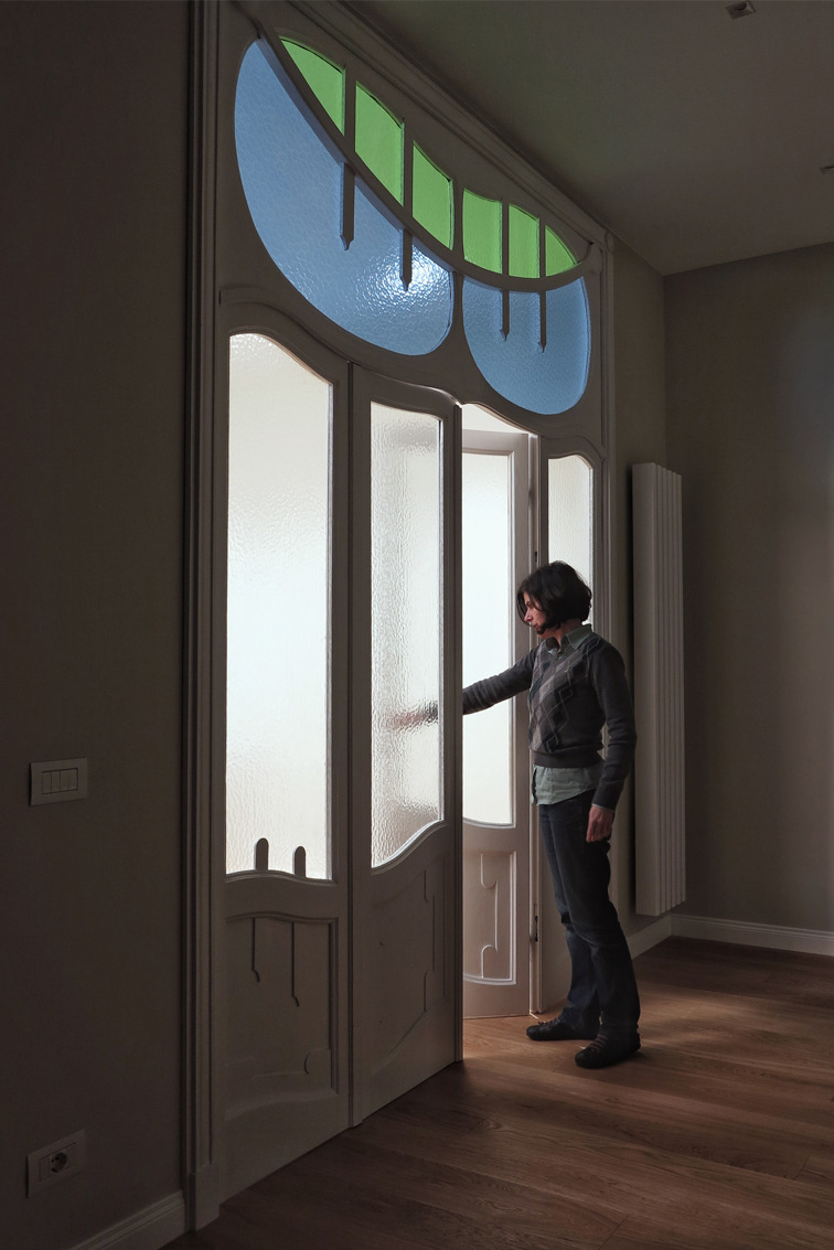 1910 年建筑的翻新奇迹 | Casa Ponzone 公寓室内设计赏析-9