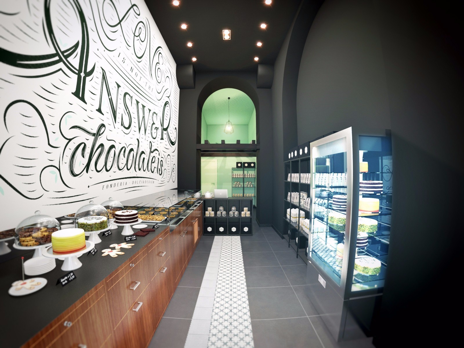 罗马甜品店 | 3D 实时导航与创意工作室的完美结合-19