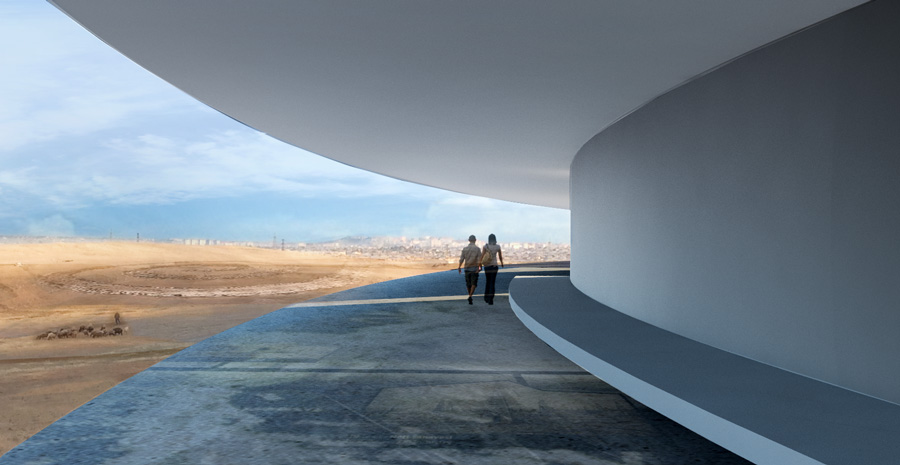 圆环形建筑的能源探索 · Yanardag 博物馆设计-7