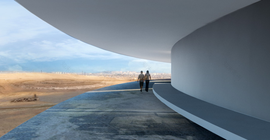 圆环形建筑的能源探索 · Yanardag 博物馆设计-7