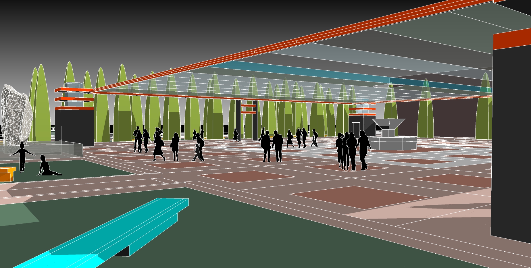 2017 年意大利维罗纳布索伦戈“粮食广场”公共空间设计竞赛-9