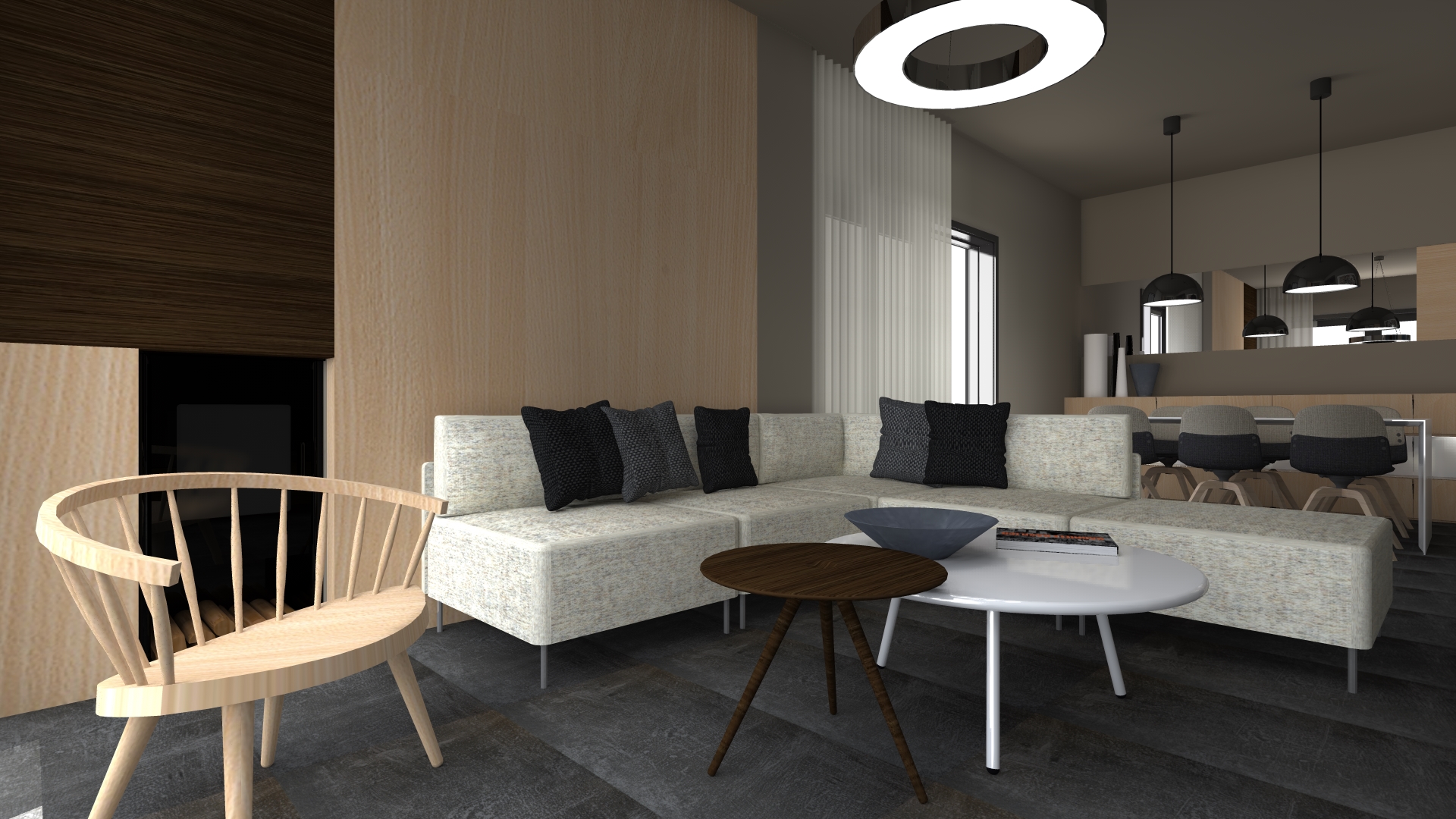 120 平米公寓，打造极简生活空间-5